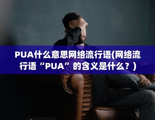 PUA什么意思网络流行语(网络流行语“PUA”的含义是什么？)
